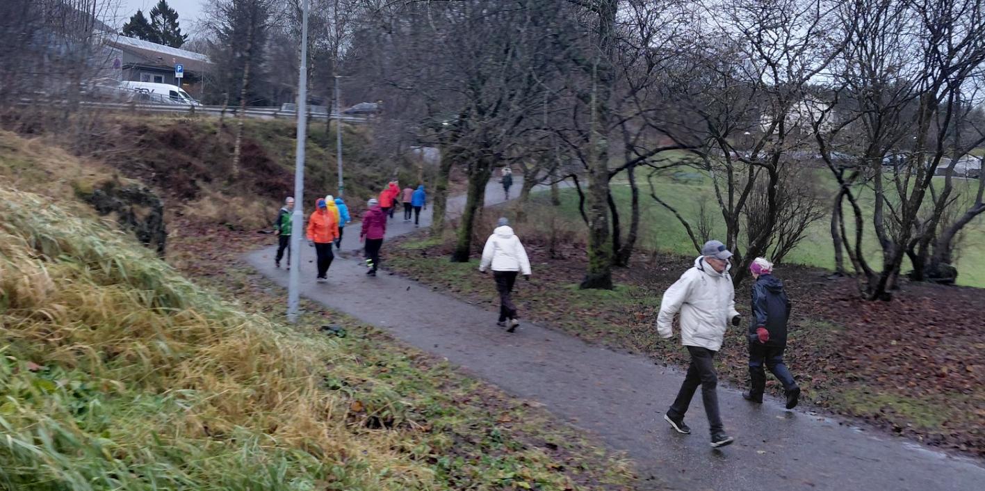 Utetrening i Olsvikparken