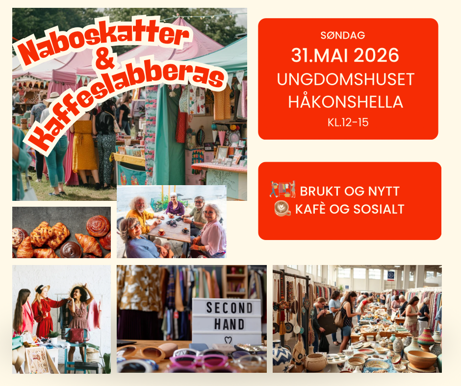 Naboskatter og kaffeslabberas