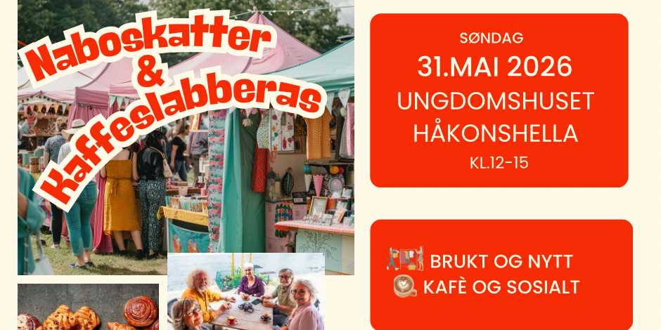 Naboskatter og kaffeslabberas