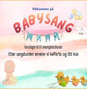Babysang — torsdag 1. oktober